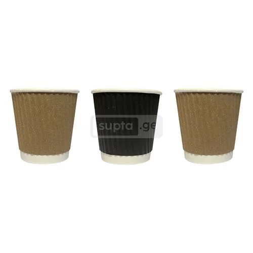 Cardboard disposable cup triple layer 4oz-120ml